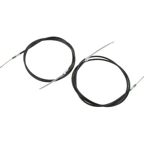 Kit câble frein à main universel pour voiture, assemblage ABS plastique, urgence stationnement (1/5)