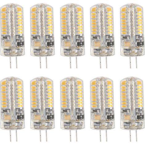 Ampoule LED G4 3014 220 V, 64 LED, 5 W, blanc chaud, économie d'énergie. (1/5)