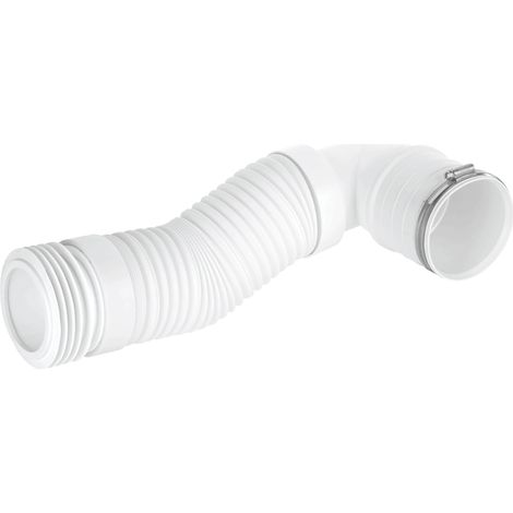 McAlpine WC-CON8F-S-BTW 97-107mm Inlet 90 Degree Flexible WC Connector for Back to Wall WC Pan for Installation in Horizontal Position (1/3)