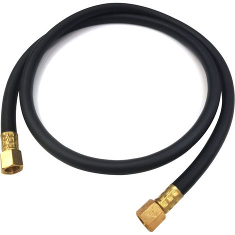 Tuyau d'air inerte de protection 2 m, tuyau d'argon, raccord de soudage 1/4 pouce (1/5)