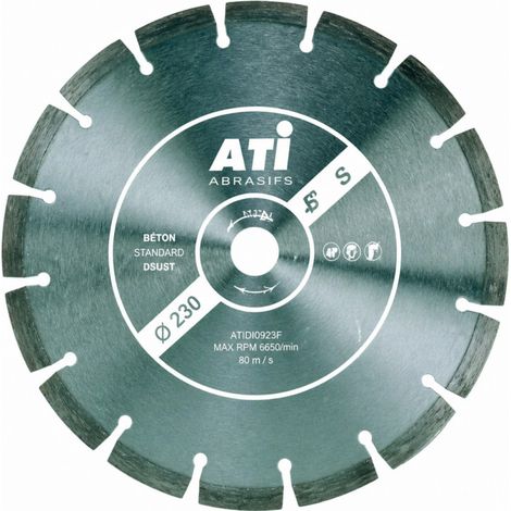 Disco diamantato 7mm, universale, calcestruzzo standard DSUST diametro 230mm