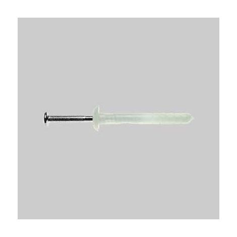 Tassello con vite a percussione tnb diametro 6x40 conf. da 100 pz