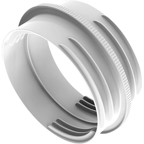 Coupleur de tuyau d'échappement portable Coupleur de tuyau AC de 13 cm – Adaptateur de montage d'extension anti-fuite pour porte, fenêtre coulissante, mur, garage (1/5)
