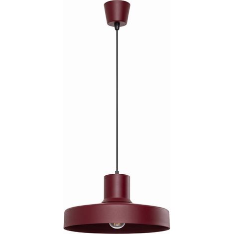 Sollux BILO Suspension Bilo Dome bordeaux 1x E27 (1/2)