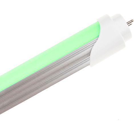 IluminaShop - Tubo de LED T8 1200 mm 20W Verde (Conexion 1 Lateral)  Verde