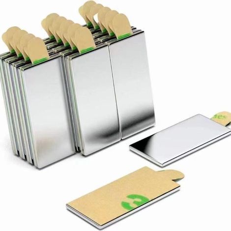 Leistungsstarke Neodym-Magnete mit den Maßen 20 x 10 x 2 mm, geeignet für Präsentationen, magnetische Whiteboards, den Heimgebrauch, Küchen, Fotos usw. (30 Stück) (1/5)