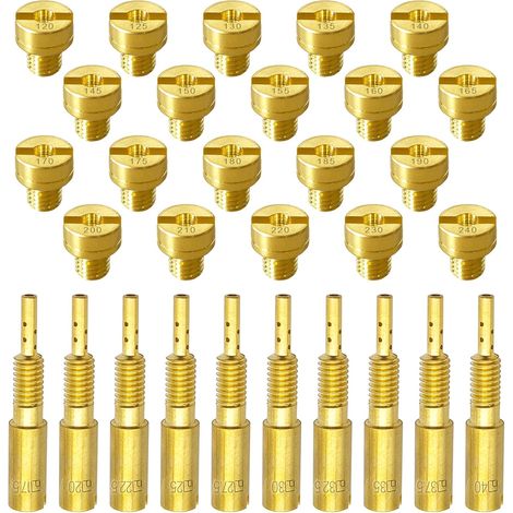 30 Pieces Carburettor Nozzle for Main Jet Idle Nozzle - N100.604 and VM28/486 (1/5)