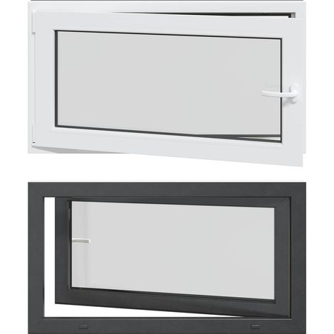 Ventana de sótano oscilante y abatible RISOR 110 x 60 cm vidaXL