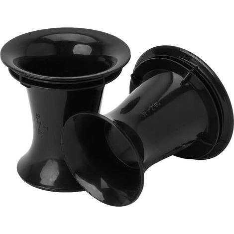 2 Pièces Haut-Parleur Tube Tube Bass Reflex Vent Ventilation Connecteur 4-6 "Subwoofer Woofer Box Accessoires 65x74.5mm (1/5)