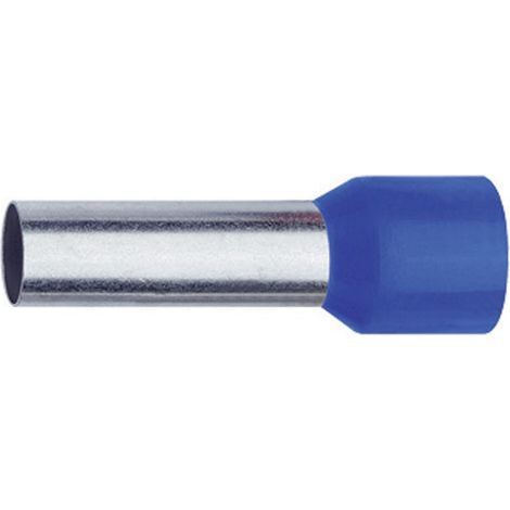 Klauke 17612 Aderendhülse 10 mm² Teilisoliert Braun 100 St.