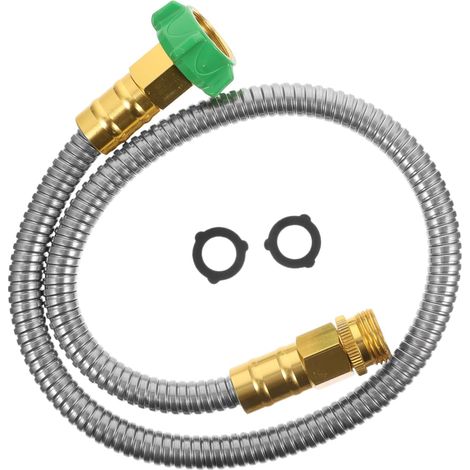 Raccord Tuyau Arrosage Flexible De Joints Robustes Pour Tuyau Arrosage Compatible Avec Raccords Standard (1/5)