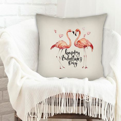 Coussin décoratif doux et respirant pour mariage, anniversaire, la Saint-Valentin, la Fête des Mères et des Pères (1/5)