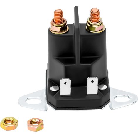 44814800 1755382YP Solénoïde de démarreur de moteur de rechange pour tondeuse à gazon, VTT, motoneiges pour 35510 Countax Husqvarna 5321461-54 Snapper 1-8604 Toro 47-1910 (1/5)