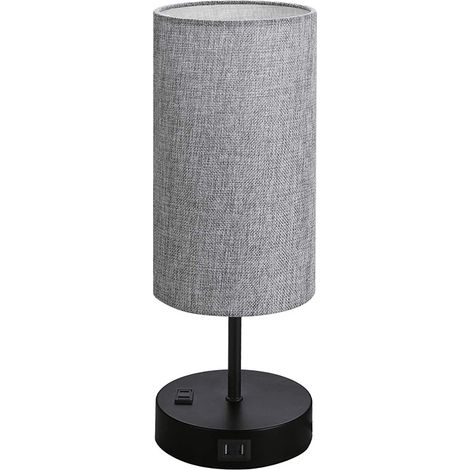 EASYCOMFORT Petite lampe de table chambre chevet protection des yeux LED tactile gradation à trois vitesses USB charge lampe de table veilleuse (1/5)