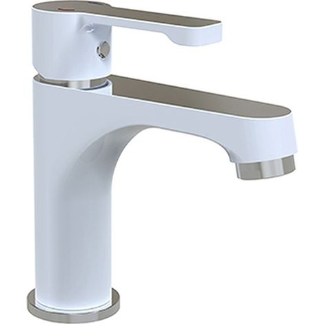 [JAMAIS UTILISE] Edouard Rousseau - Mitigeur Lavabo AROLLA - Chromé Blanc (1/2)