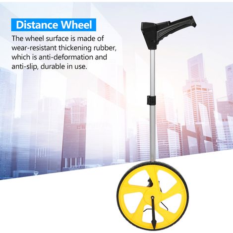 Roue de mesure numérique des distances, géomètres, constructeurs, routes et terrains (1/5)