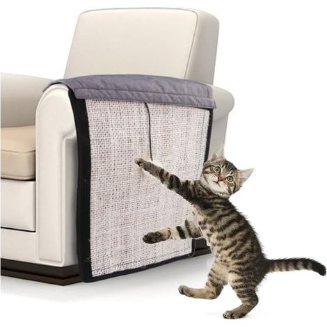 Tapis répulsif pour chats SINRAOEE, meuble coupe-griffes ou (1/5)
