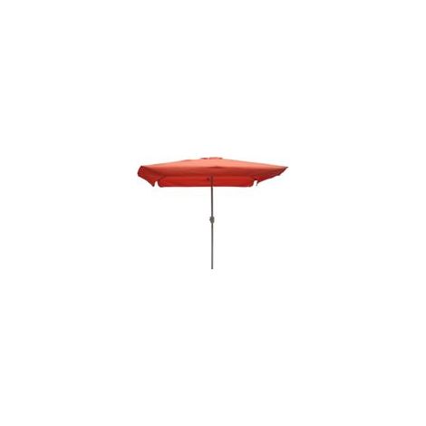 Schirm 200x300cm 38mm Rohr terracotta Aluminium/Textil