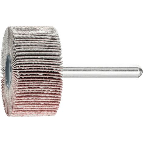 PFERD TOOLS Korund Fächerschleifer F Ø 40x20mm Schaft-Ø 6 mm A180 für Feinschliff und Finish 10 Stk (1/5)