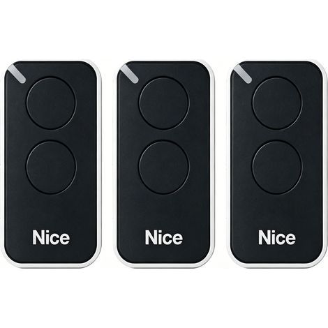 Télécommande NICE ERA INTI noir INTI2 lot of 3 (1/2)