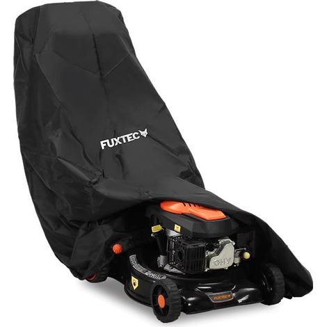 FUXTEC Abdeckplane FX-RME100 für Rasenmäher Garage Abdeckung (1/5)