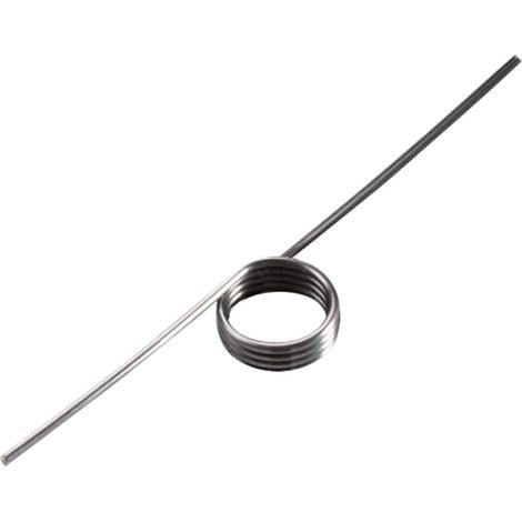 10 pièces Ressort de torsion, Acier, 1x8mm, 6 tours, 180°, Pour électronique, machines, automobiles