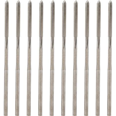 Alésoir en acier rapide entièrement rectifié de 1.8mm, pour Machines à tige droite, outil de coupe, 10 pièces (1/5)
