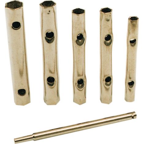 SERIE  5 CHIAVI A TUBO E 1 SPINA (1/2)