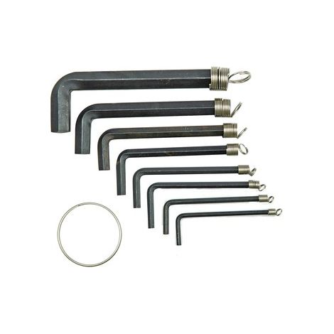 Chiavi a brugola Vorel, 8 pezzi, 2-10 mm