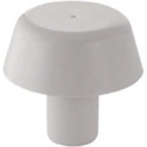 Geberit Rosetón de cierre para sifón de lavabo: d=32mm, blanco alpino, 242437111