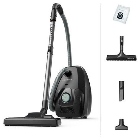 Aspirapolvere Rowenta Chic Nero 900 W con Sacco 4,5 L