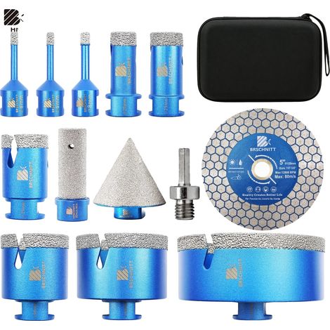 Kernbohrer Set, Multifunktionale Werkzeuge, Präzisionsleistung, 13 Stück mit Box (1/2)