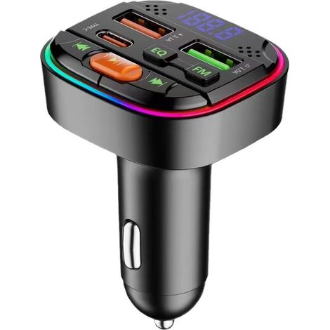 Q23 Auto-MP3-Player, Neuer Auto-Musikplayer, Autoladegerät, FM-Transmitter, Freisprecheinrichtung QC3.0 (1/3)