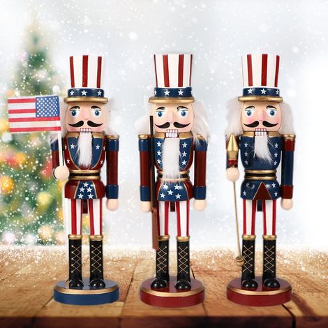 25 cm große Märchenfigur aus Holz, Tisch- oder Schreibtischdekoration, Sammlerstück, ideales Geschenk zu Weihnachten oder Neujahr (1/5)