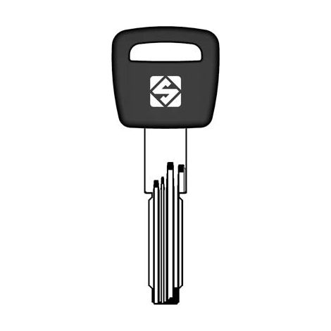 CHIAVE PUNZONATA CISA CS70AP SILCA - OTTONE NICHELATO- 5 pezzi