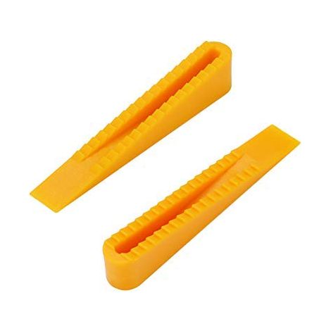 Akozon Carrelage Nivellement Coin 100pcs Système De Nivellement Carrelage Carrelage Niveleur Entretoises (1/5)