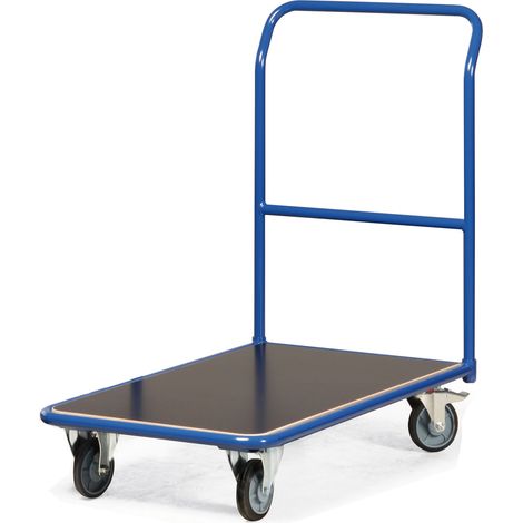 Bako Logistiksysteme Magazinwagen Serie F300 mit Schiebebügel starr 850x500mm 300kg Tragkraft