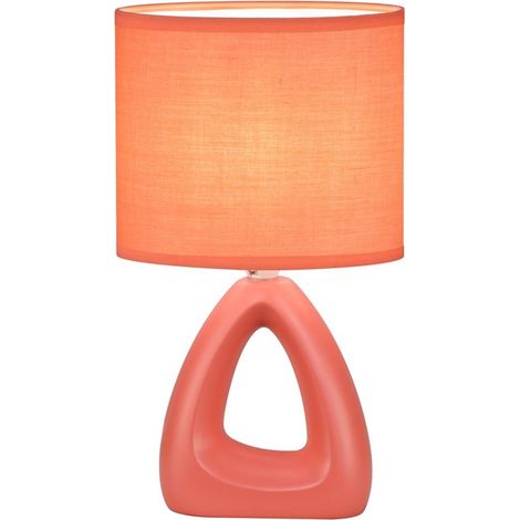 Lampe de table orange Greip 1xE14