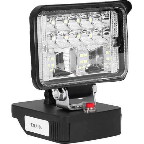LED Work Light, Outdoor LED Work Light Portable Safety Work Light Camping Work Light for 18V Lithium Battery (1/5)
