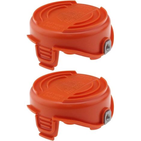 Spulenschutz für Freischneider – 2 Stück, kompatibel mit Black & Decker GL7033, GL8033, GL9035, GL315, GL350, GL651S, BGL652, 90583594
