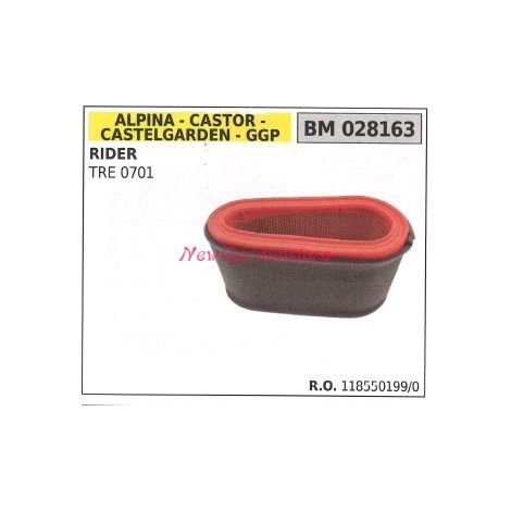 Filtro aria ALPINA motore rasaerba rider TRE 0701  028163