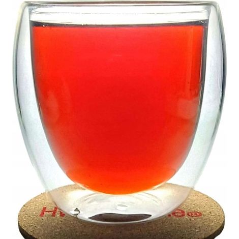 Thermogläser 250 ml für Kaffee, 2 Stück, doppelwandig (1/2)