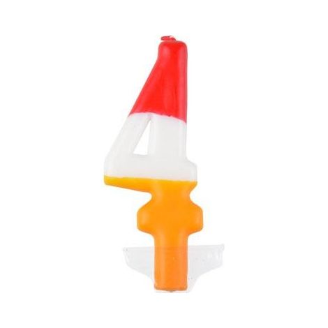 vela de 4 colores