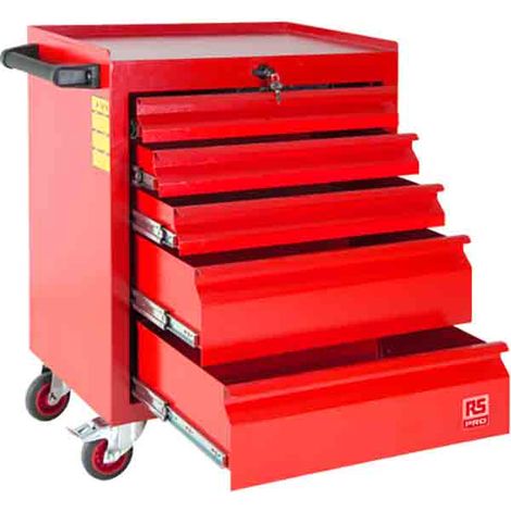 Mallette à outils pour ingénieurs RS PRO, Jeu de 160 pièces ( Prix pour 1 ) (1/2)