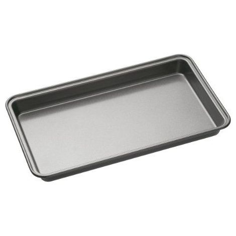 masterclass KitchenCraft Plateau à brownies en acier au carbone 1mm anti-adhésif sans BPA de 34 x 20 cm (1/3)