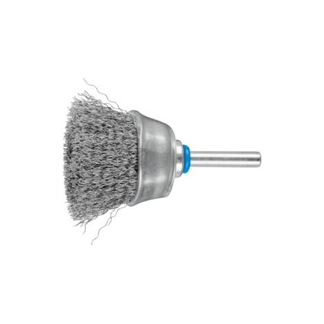 PFERD TOOLS Topfbürste ungezopft TBU Ø40mm Schaft-Ø6 mm Edelstahl-Draht-Ø0,20 10 Stk