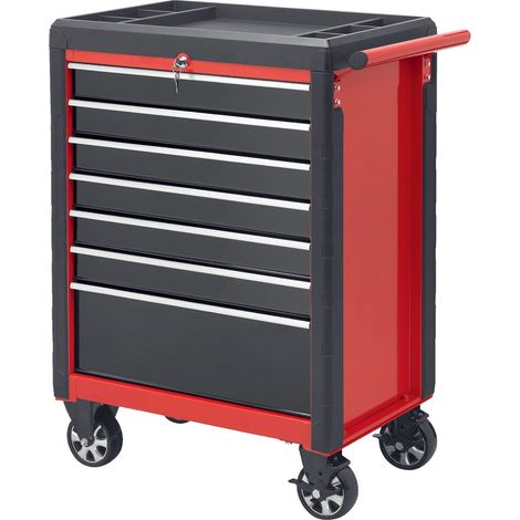 Primaster Werkstattwagen 78x47x97 cm Werkzeugwagen Rollwagen Werkzeugkiste (1/3)