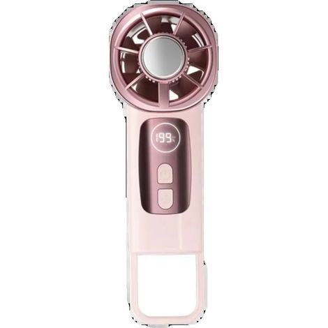 Ventilatore di raffreddamento, ricaricabile, design leggero, rosa (1/2)