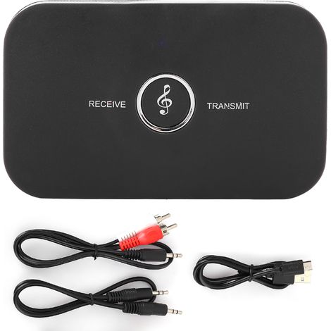 Émetteur Récepteur Bluetooth 5.0 2 en 1, Adaptateur Audio Sans Fil A2DP pour Lecteur 3.5 mm Auxiliaire (1/5)