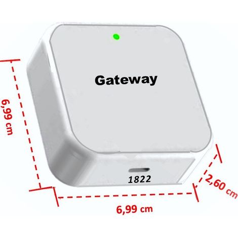 Pasarela WiFi GATEWAY :imprescindible para cerraduras electrónicas, así como para la apertura a distancia mediante TTlock